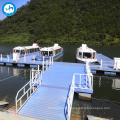 High Quality Durable Floating Pontoon for Sale aluminum pontoon float